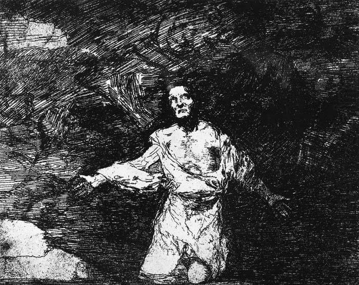 Mournful Foreboding of What is to Come, Francisco de goya y Lucientes